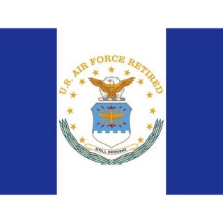 US Air Force Retired Flag   3 x 4