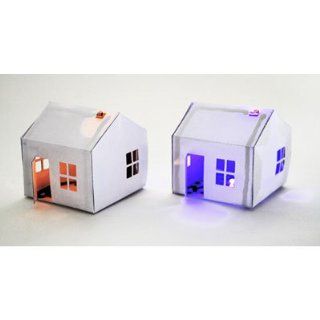 Electrically Conductive Glowing Paper House Kit: Industrial & Scientific