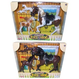ROCKING HORSE FARMS PLAYSET: Toys & Games