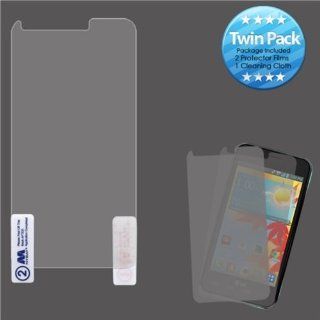 MyBat LG VS890 Enact Screen Protector Twin Pack   Retail Packaging   Clear: Cell Phones & Accessories
