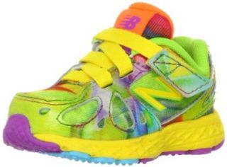 New Balance KV890 Alpha Running Shoe (Infant/Toddler), Rainbow Red, 8 M US Toddler: Toddler New Balance Sneakers: Shoes
