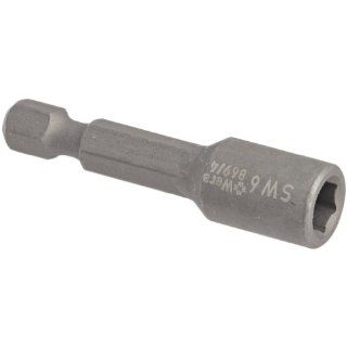 Wera Nut Setter Series 869/4 Non magnetic Bit, Nut Setter 6mm x 50mm Blade (Pack of 5): Nut Drivers: Industrial & Scientific