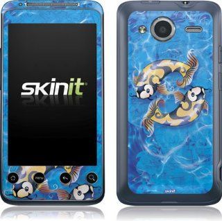 Animals   Koi Yin Yang on Blue   HTC Evo Shift 4G   Skinit Skin: Cell Phones & Accessories