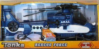 Tonka Rescue Force S.W.A.T. helicopter   Lights and Sound: Toys & Games