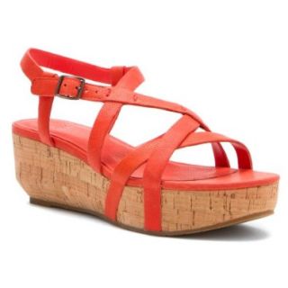 Eileen Fisher Array Womens Leather Platforms Sandals Shoes: Shoes