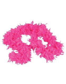 PAR 100g Hot Pink Feather Chandelle Boa 6 Feet Long: Toys & Games