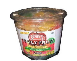 Seneca Truly Fruit Soft Fruit Candies 120, Individually wrapped pieces per tub(Compare to Sunkist Fruit Gems) : Tiny Wrapped Candy : Grocery & Gourmet Food