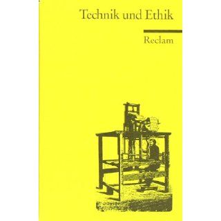 Technik und Ethik (Universal Bibliothek) (German Edition): Gnter Ropohl Hans Lenk: 9783150083956: Books
