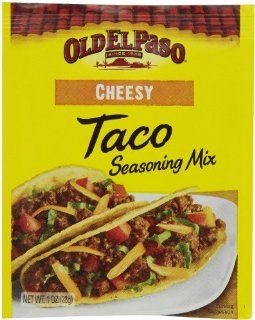 Old El Paso Seasoning, Cheesy Taco, 1 Ounce (Pack of 32) : Mexican Seasoning : Grocery & Gourmet Food