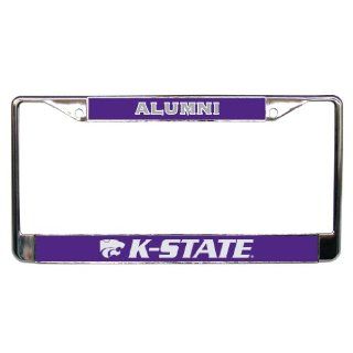 Kansas State University   License Plate Frame   Alumni : Sports Fan License Plate Frames : Sports & Outdoors