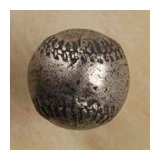 Curiosities Baseball 1" Round Knob   Cabinet And Furniture Pulls  