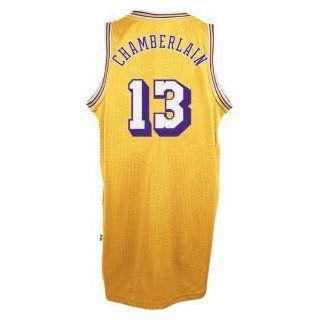 adidas Men's Wilt Chamberlain Los Angeles Lakers Retired Player Swingman Jersey : Sports Fan Jerseys : Sports & Outdoors
