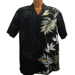Exclusive Hawaiian Side Bird of Paradise Aloha Shirtin Blue XXL) at  Mens Clothing store