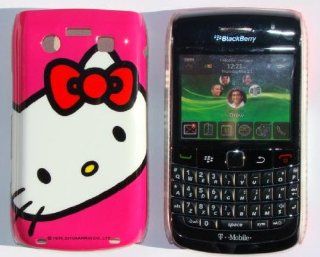 BLACKBERRY BOLD 9700 HOT PINK HELLO KITTY SLIM SNAP ON BACK COVER CASE 