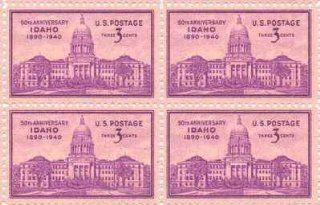 Idaho 50th Anniversary Set of 4 x 3 Cent US Postage Stamps NEW Scot 896: Everything Else