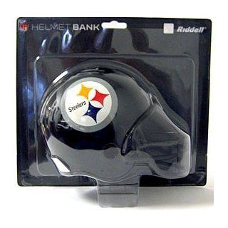Pittsburgh Steelers Mini Football Helmet Coin Bank: Sports & Outdoors