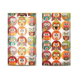 Owls Family Design Protective Decal Skin Sticker (Matte Satin Coating) for Nokia Lumia 920 Cell Phone: Cell Phones & Accessories