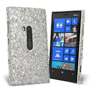 Celicious Gold Fine Sparkle Glitter Back Cover Case for Nokia Lumia 920  Nokia Lumia 920 Case Ultra Slim Glamour Sequins Cover [For Her] Rigid Fit Lightweight Tough Shell Style Clip on: Cell Phones & Accessories