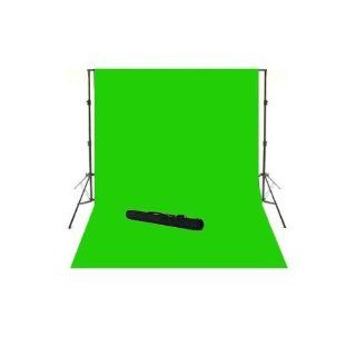 ePhoto 901 10x20 ft Large Chromakey Green Screen with Support Stands Kit with Carrying Bag : Photo Studio Backgrounds : Camera & Photo