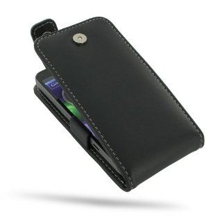 Motorola Electrify M Leather Case   XT901   Flip Top Type (Black) by PDair: Electronics