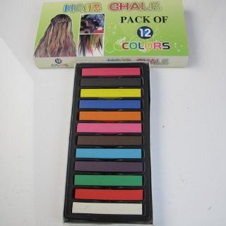 360deal 12 Color New Hair Chalk the Ultimate Hair Colour Trend !!! : Chemical Hair Dyes : Beauty