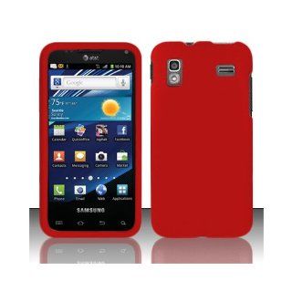 Red Hard Cover Case for Samsung Captivate Glide SGH I927: Cell Phones & Accessories
