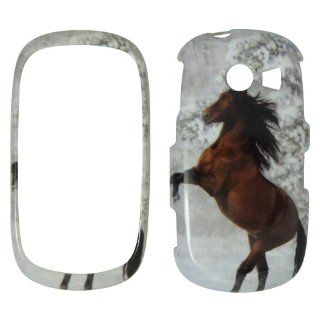 SAMSUNG Flight 2 A927 AT&T   Beautiful Horse Snow and Tree Shinny Gloss Finish Hard Plastic Cover, Case, Easy Snap On, Faceplate.: Cell Phones & Accessories