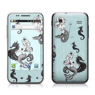 Vintage Mermaid Design Protective Skin Decal Sticker for Samsung Captivate Glide SGH i927 Cell Phone: Cell Phones & Accessories