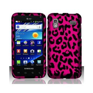 Pink Leopard Hard Cover Case for Samsung Captivate Glide SGH I927 Cell Phones & Accessories