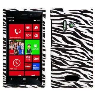Zebra Print Protector Case for Nokia Lumia 928 (Laser): Cell Phones & Accessories