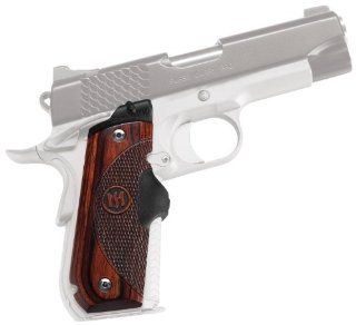 Crimson Trace Laser Grip for 1911 Government/Commander Round Heel (Rosewood) : Gun Grips : Sports & Outdoors
