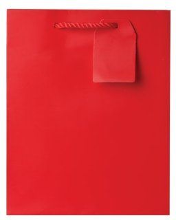 Jillson Roberts Medium Gift Bag, Red Matte, 6 Count (MT909) : Printer And Copier Paper : Office Products