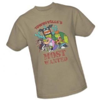 Townsville's Most Wanted    Powerpuff Girls    Cartoon Network Adult T Shirt, XXX Large: Movie And Tv Fan T Shirts: Clothing