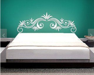 Headboard Wall Decal All Size Wall Decals Swirly Vine Flower Floral Vines Thanksgiving Sticker Decor Wall Decals Home Wall Stcker Decals Decor Bedroom Vinyl Romoveralble 931 