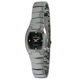 Peugeot Women's PS937L Swiss Tungsten Carbide Bracelet Watch: Watches