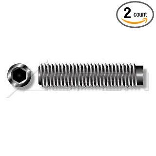 (2pcs) Metric DIN 915 M24X90 Dog Point Socket Set Screw 45H Alloy Steel, Black, Grade 14.9, Quenched and Tempered Ships Free in USA: Industrial & Scientific