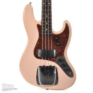Fender Custom Shop '64 Jazz Bass Closet Classic   Shell Pink: Musical Instruments