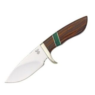 Buck Knives 923CCSLE Wild Bill Cody Custom Skinner Fixed Blade Knife with Cocobolo & Green Malachite Handles  Tactical Fixed Blade Knives  Sports & Outdoors