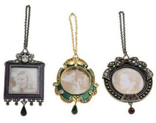 Lenox Vintage Jewel Frame Ornaments, Set of 3 Kitchen & Dining