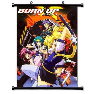 Burn Up Excess Anime Fabric Wall Scroll Poster (32 x 45) Inches   Prints