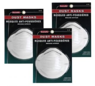 3M Bondo Dust Mask. 15 Masks Total. 3 Packs/5 Masks Per Pack. Protect From Dust & Airborne Particles. 946 3PK: Safety Masks: Industrial & Scientific
