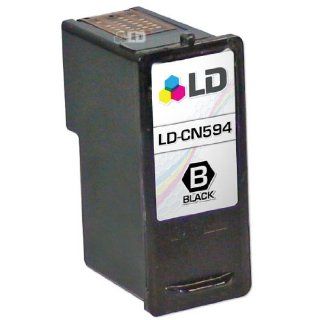 LD © Remanufactured JP451 / CN594 (Series 11) High Yield Black Inkjet Cartridge for Dell 948 & V505: Electronics