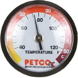 PETCO Reptile Habitat Thermometer Gauge : Pet Habitat Thermometer Gauges : Pet Supplies