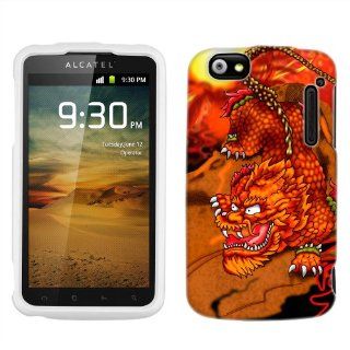 Alcatel One Touch 960c Sun Dragon Phone Case Cover: Cell Phones & Accessories