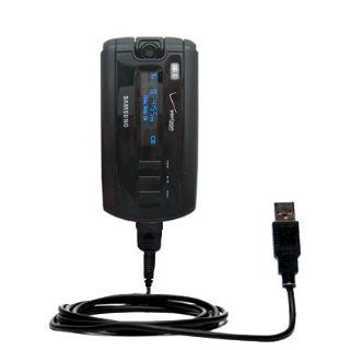 Classic Straight USB Cable for the Samsung SCH A930 with Power Hot Sync and Charge Capabilities   Uses Gomadic TipExchange Technology: Electronics