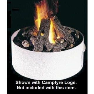 Peterson Outdoor Campfyre 27 Inch Fire Pit Base With Natural Gas Burner And On/Off Remote : Patio, Lawn & Garden