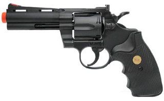 937 UHC 4 inch revolver, Black airsoft gun : Sports & Outdoors
