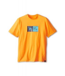 Rip Curl Kids Ripawatu S/S Surf Shirt Boys Swimwear (Orange)