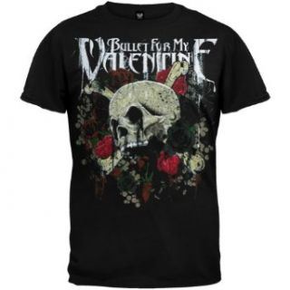 Bullet For My Valentine   Skull & Roses T Shirt: Music Fan T Shirts: Clothing