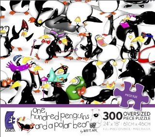 Ceaco One Hundred and One   One Hundred Penguins and a Polar Bear: Toys & Games